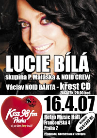 Lucie Bl v Retro Music Hall